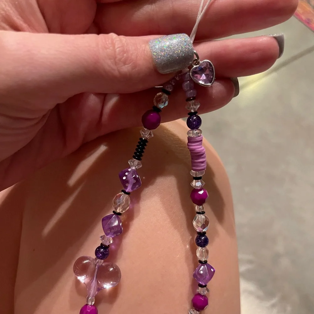 Phone String! Purple Heart 💜 theme! - Picture 5 of 11